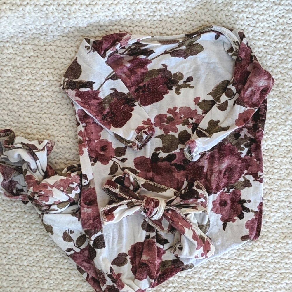 Cozys Tie Bottom Sleep Gown